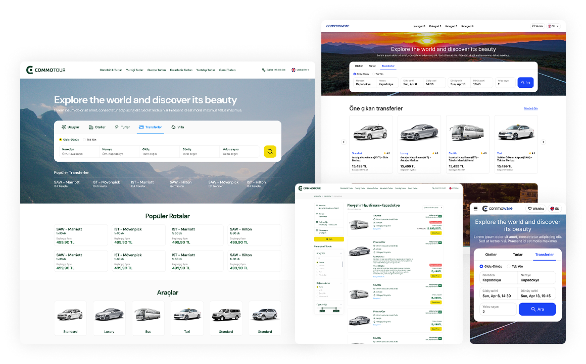 Anında transfer siteni aç.