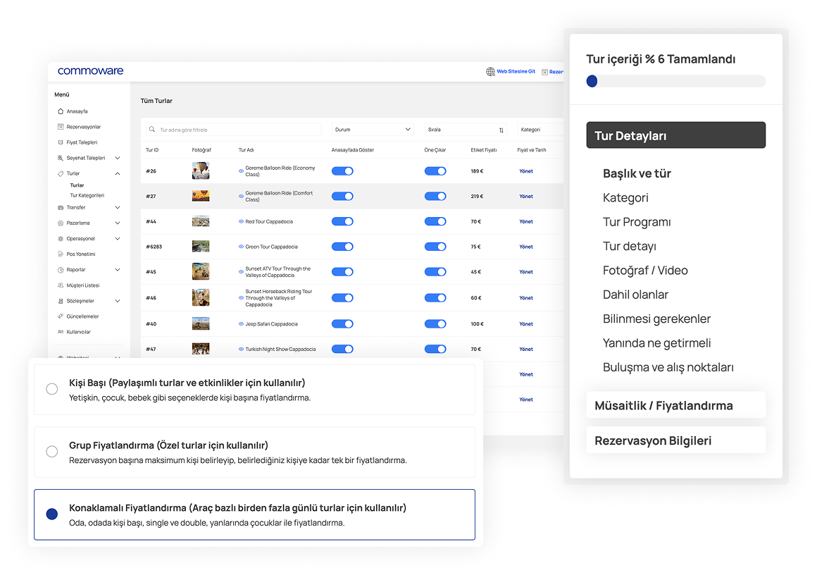 İçeriklerinizi detaylı ve kolayca ekleyin ve düzenleyin.