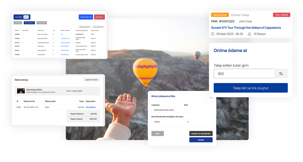 Yönetim <span>-></span> Operasyon