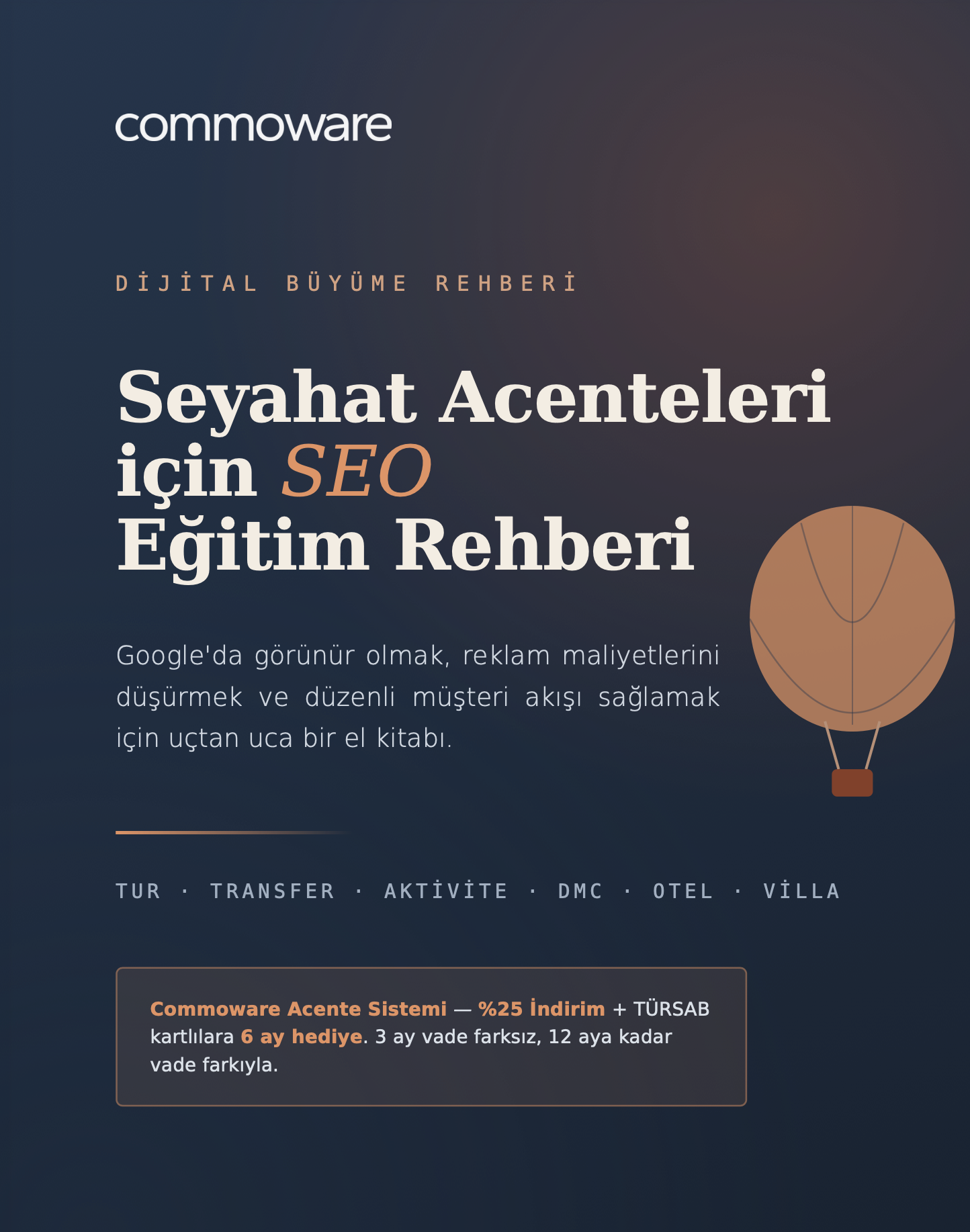 Free SEO E-Book for Travel Agencies